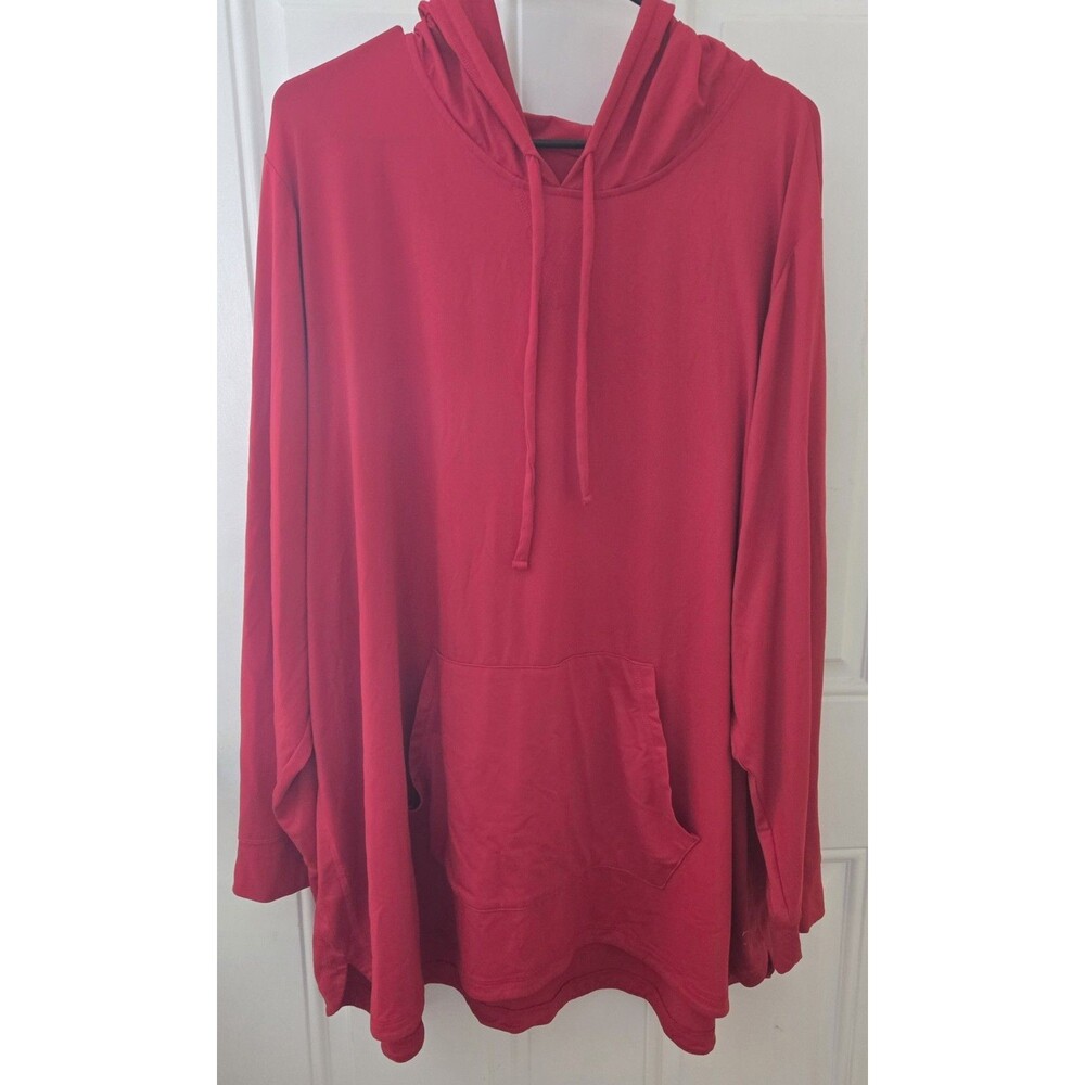 Livi woman casual  30/32 Pink Pullover Hoodie stretch long slv